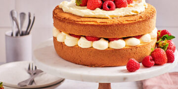 Victoria Sponge Loaf Cake3