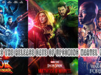 Release date of upcoming marvel movies