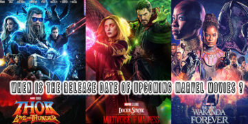 Release date of upcoming marvel movies