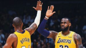 kobe bryant and lebron james