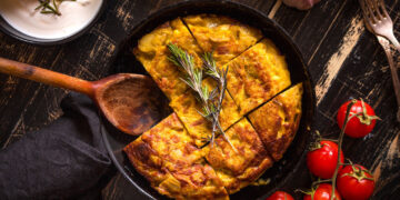 Moroccan-Spanish Tortilla
