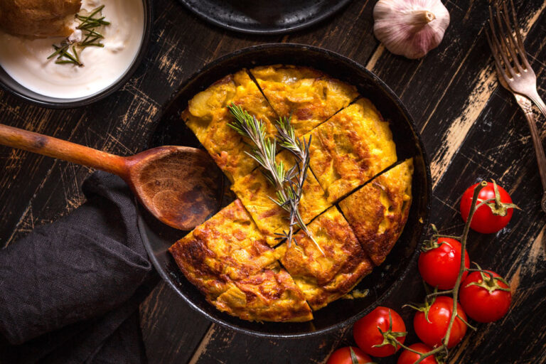 Moroccan-Spanish Tortilla